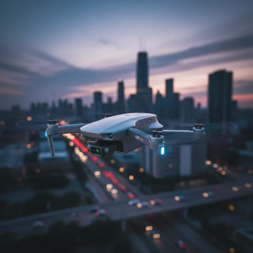 DJI Lito drones may be the last new DJI models reaching US — AI-generated illustration