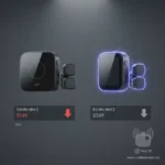 DJI Mic Mini 2 vs DJI Mic Mini: Tiny upgrade, massive price cut — AI-generated illustration