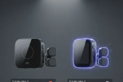 DJI Mic Mini 2 vs DJI Mic Mini: Tiny upgrade, massive price cut — AI-generated illustration