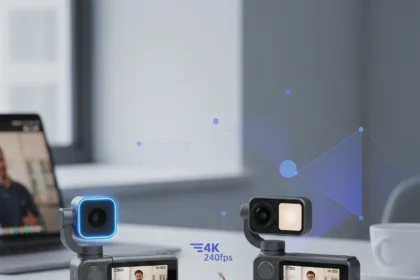 DJI Osmo Pocket 4 upgrades vlogging, but Pocket 3 owners may skip it — AI-generated illustration
