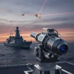 DragonFire laser weapon comes to Royal Navy by 2027 — AI-generated illustration