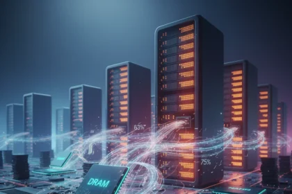 DRAM prices set to soar 63% in Q2 as AI servers starve supply — AI-generated illustration