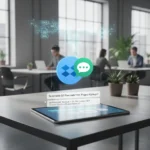 Dropbox inside ChatGPT transforms how you access and organize files — AI-generated illustration