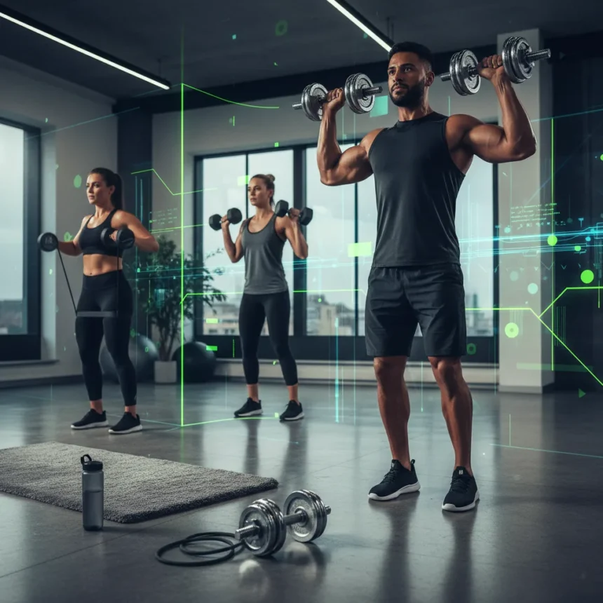 3-Move Dumbbell Shoulder Workout Sculpts Upper Body Fast