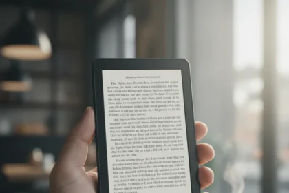 DuRoBo Krono E-reader Proves Phone-sized Screens Can Actually Work — AI-generated illustration