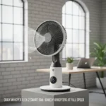 Duux Whisper Flex 2 Smart Fan Barely Whispers at Full Speed — AI-generated illustration