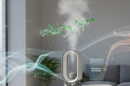 Dyson's new air purifier has a feature that changes everything — AI-generated illustration