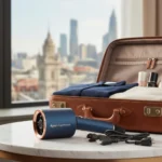 Dyson Supersonic Travel Edition Finally Gets Universal Voltage — AI-generated illustration