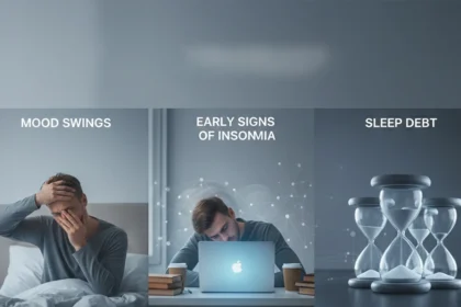 Early signs of insomnia: mood swings, microsleeps, and sleep debt