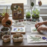 Earth Day nature crafts: DIY projects without the hype — AI-generated illustration