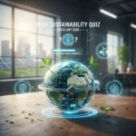 Tech sustainability quiz tests your e-waste knowledge — AI-generated illustration