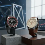 Eberhard & Co's New Vintage Collections Deliver Timeless Design — AI-generated illustration