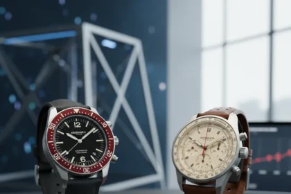 Eberhard & Co's New Vintage Collections Deliver Timeless Design — AI-generated illustration