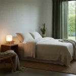 Eco-friendly bedroom swaps that actually improve your sleep — AI-generated illustration