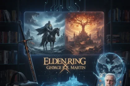 Elden Ring movie: why George R.R — AI-generated illustration