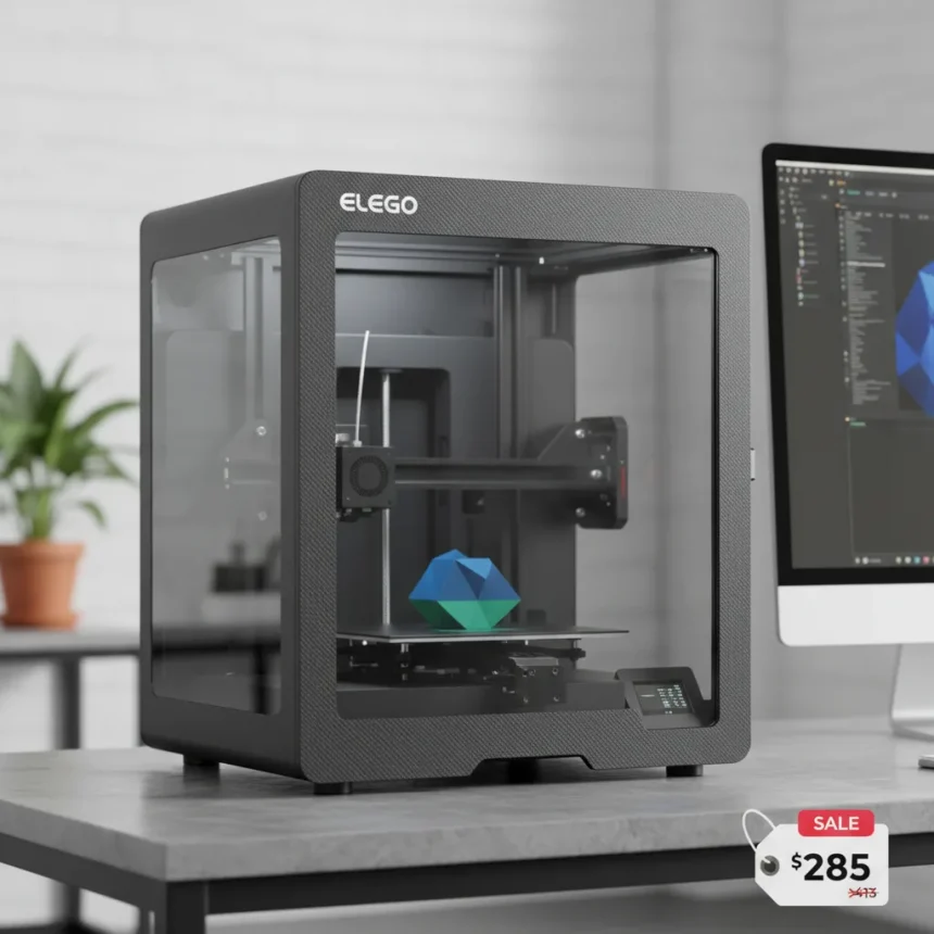 Elegoo Centauri Carbon 3D printer hits $285, a steal for CoreXY newcomers