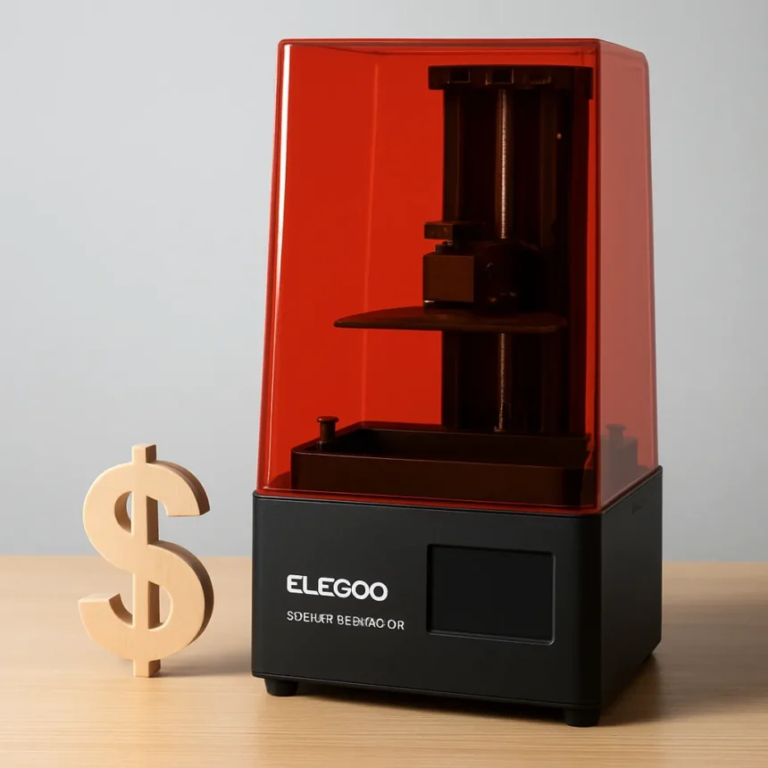 Elegoo Saturn 4 Ultra 16K resin printer hits $493—a steal for detail work — AI-generated illustration