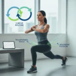 Elite hip mobility: The 3-move routine that transforms range — AI-generated illustration