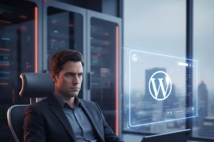 Cloudflare's EmDash Is Just Upselling, Says WordPress Co-Founder — AI-generated illustration