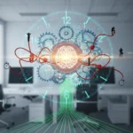 Employee time-tracking issues demand smarter management strategies — AI-generated illustration