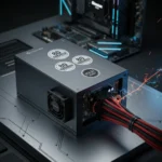 Enermax Revolution III S 1000W: Platinum power with a thermal catch — AI-generated illustration