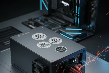 Enermax Revolution III S 1000W: Platinum power with a thermal catch — AI-generated illustration