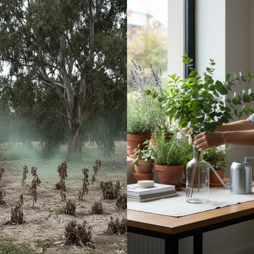 Why Eucalyptus in Your Yard Is a Mistake—And What to Do Instead — AI-generated illustration