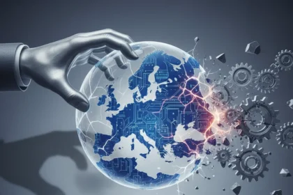 Europe's tech sovereignty push faces brutal reality check — AI-generated illustration