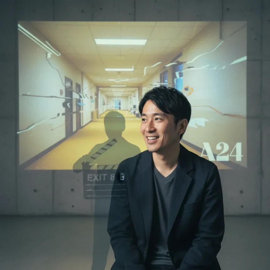 Exit 8 director eyes A24's Backrooms horror film