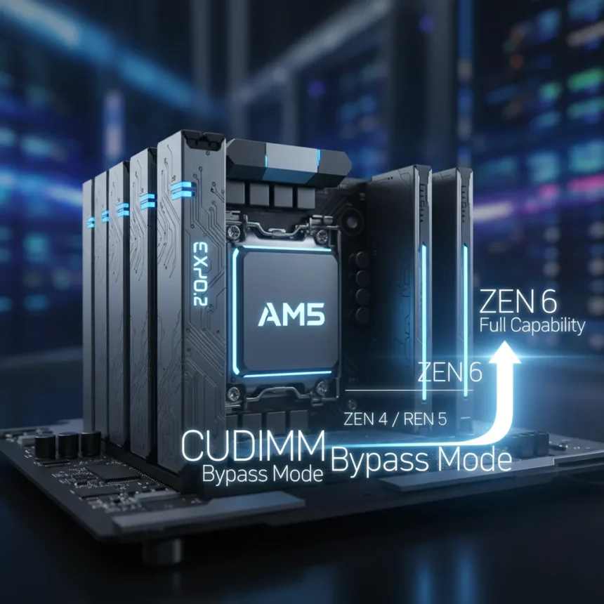 EXPO 1.2 memory standard arrives with major limitations for current AM5 chips — AI-generated illustration