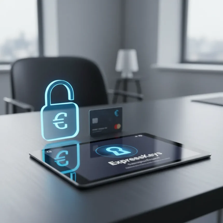 ExpressVPN's Password Manager Quietly Shifts From Free to Paid — AI-generated illustration