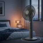 Sleep mode features on fans solve the real problem — AI-generated illustration
