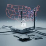 FCC router rules could trap millions in outdated networks — AI-generated illustration