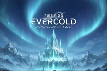 Final Fantasy XIV Evercold expansion launches January 2027 — AI-generated illustration