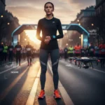 First marathon nerves? Here's what experts say to do — AI-generated illustration