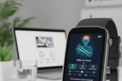 Fitbit AI health coach gets smarter with personalized goal customization — AI-generated illustration