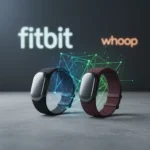 Fitbit's screenless tracker finally challenges Whoop's reign — AI-generated illustration