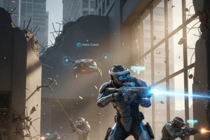 Forefront VR revives multiplayer gaming on Meta Quest — AI-generated illustration