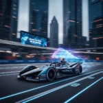 Formula E GEN4 car redefines EV racing with 600kW power — AI-generated illustration