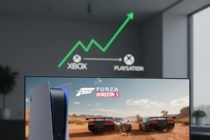 Forza Horizon 5 PS5 sales prove Xbox's multi-platform bet works — AI-generated illustration
