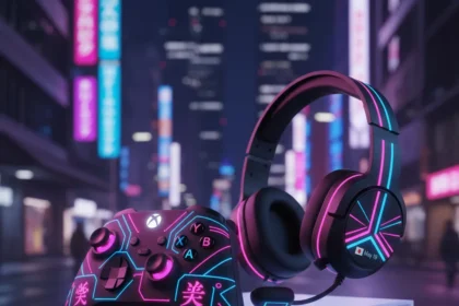 Forza Horizon 6 Xbox gear tempts with Japan-inspired neon design — AI-generated illustration