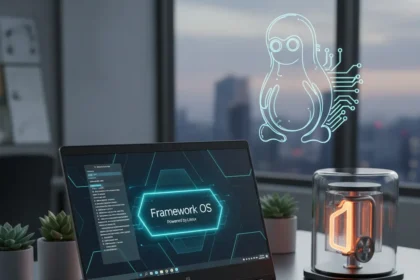 Framework Laptop 13 Pro: Linux's Answer to MacBook Pro — AI-generated illustration