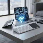 Framework's Wireless Touchpad Keyboard Finally Kills the Decade-Old Logitech — AI-generated illustration