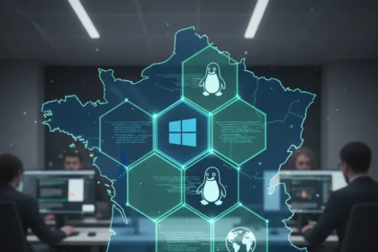 France ditches Windows for Linux in digital sovereignty push — AI-generated illustration