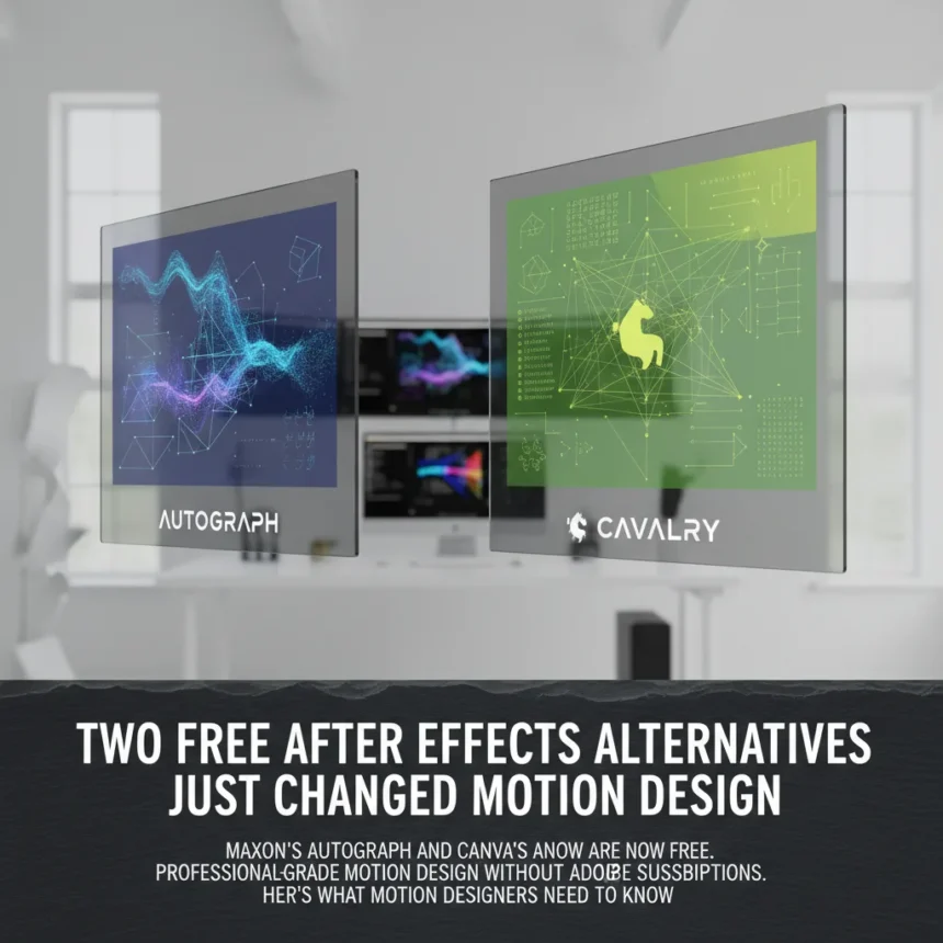 Two Free After Effects Alternatives Just Changed Motion Design