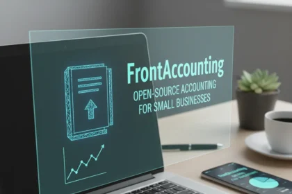 FrontAccounting: Open-Source Accounting for Small Businesses — AI-generated illustration