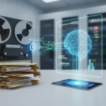 Fujitsu AI cuts COBOL design docs from hours to minutes — AI-generated illustration