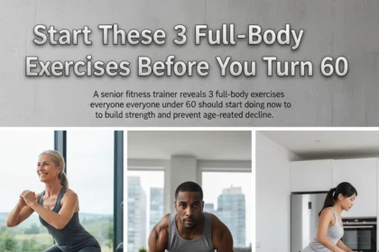 Start These 3 Full-Body Exercises Before You Turn 60 — AI-generated illustration