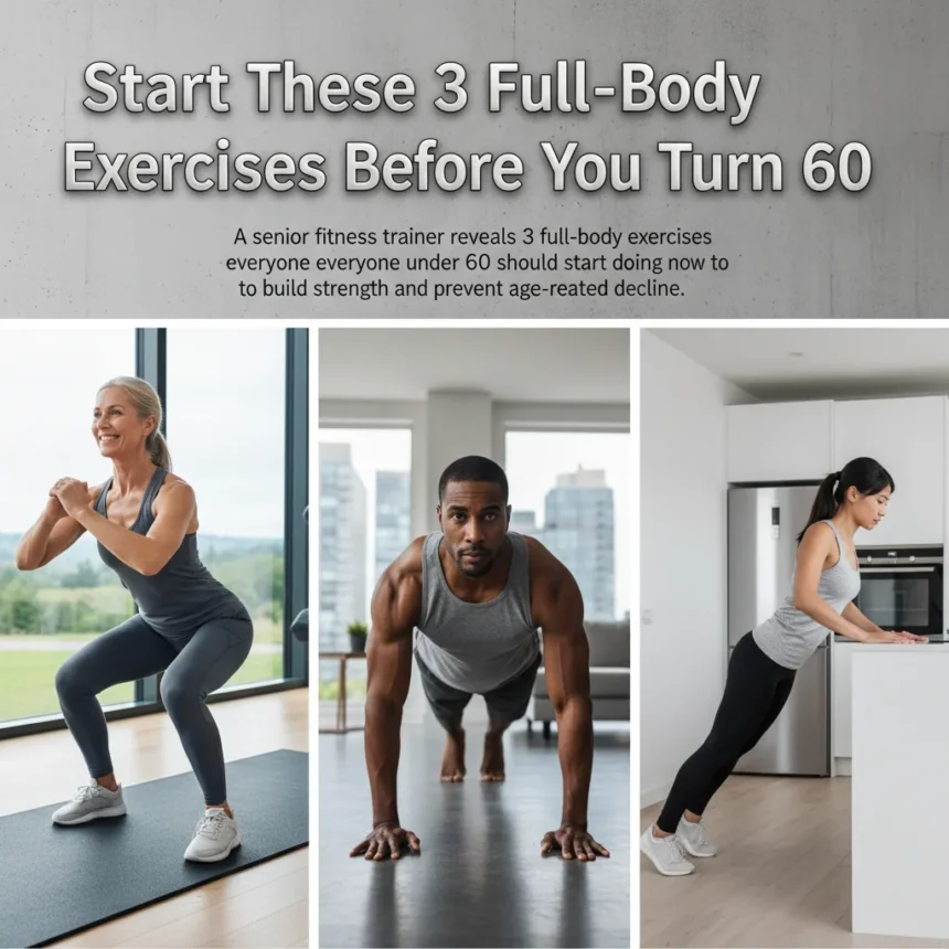 Start These 3 Full-Body Exercises Before You Turn 60