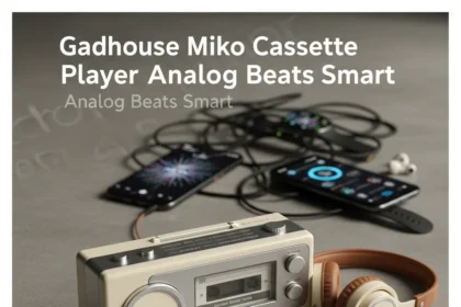 Gadhouse Miko Cassette Player Proves Analog Beats Smart — AI-generated illustration